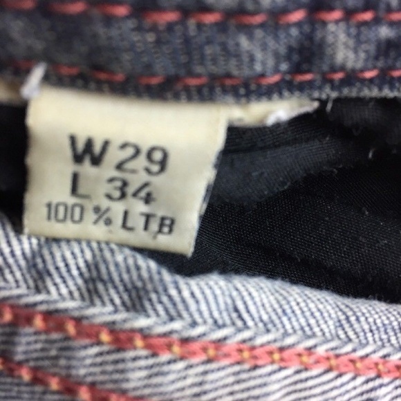 Women's LTB Littlebig Distressed Jeans Size W 29 - Picture 3 of 8